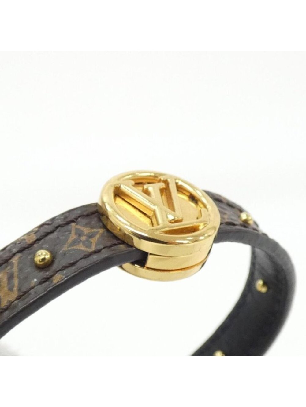 Louis Vuitton Monogram Bracelet LV Circle Reversible 17 cm - Picture 3 of 5